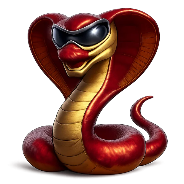 Shelbyspin cobra mascotte